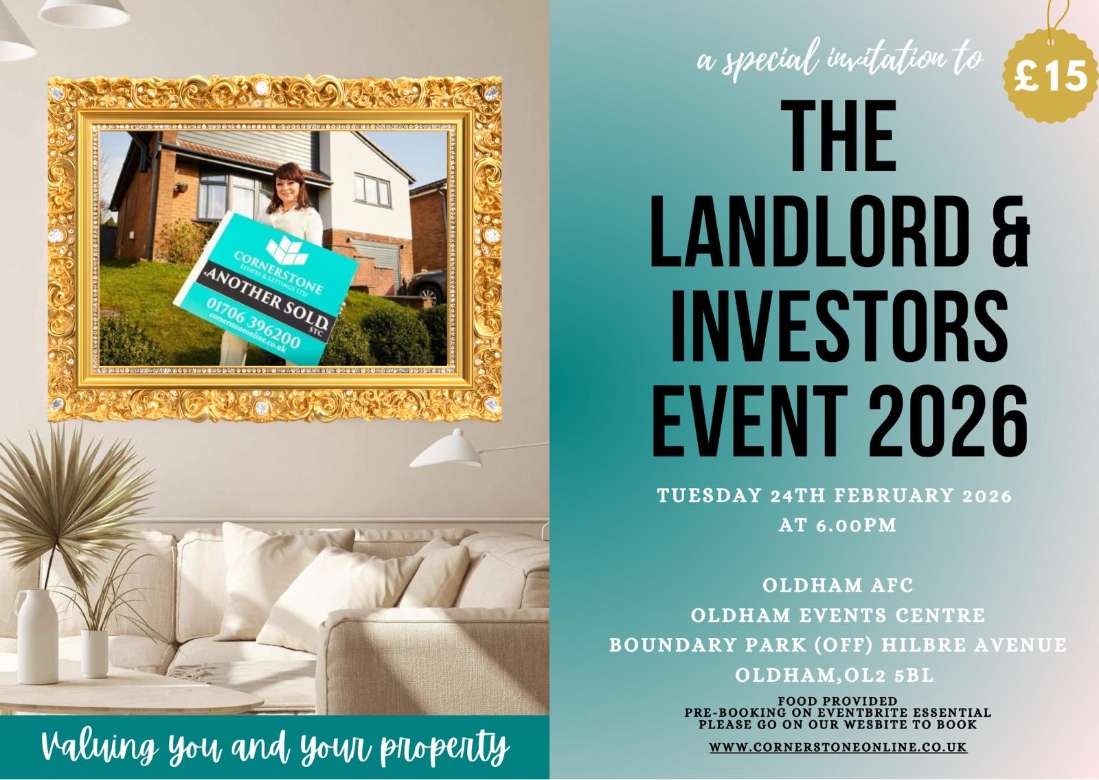 The Landlord & Investors Event 2026